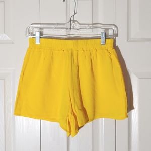 Forever 21 | High-Rise Shirred Shorts